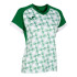 Camiseta Joma Supernova III Manga Corta Mujer/Niña Verde Blanco