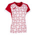 Camiseta Joma Supernova III Manga Corta Mujer/Niña Rojo Blanco