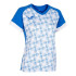 Camiseta Joma Supernova III Manga Corta Mujer/Niña Royal Blanco
