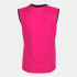 Camiseta Joma Supernova IIII Sin Mangas Mujer Rosa Flúor Negro