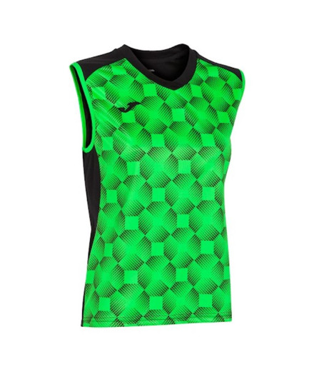 Camiseta Joma Supernova IIII Sin Mangas Mujer Negro Verde...