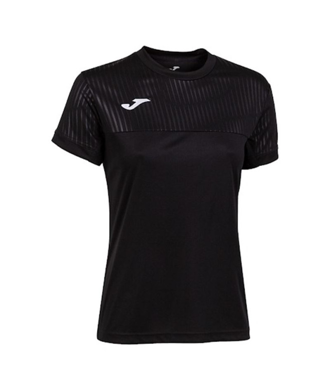 Camiseta Joma Montreal Manga Corta Mujer Negro