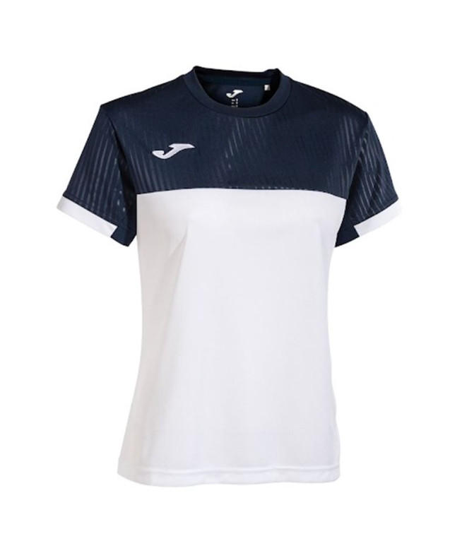 Camiseta Joma Montreal Manga Corta Mujer Blanco...