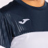 Camiseta Joma Montreal Manga Corta Mujer Blanco Marino