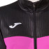 Chaqueta de Tenis / Pádel Joma Montreal Mujer Rosa Flúor Negro
