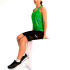 Camiseta Tirantes Joma Elite IX Mujer Verde Flúor