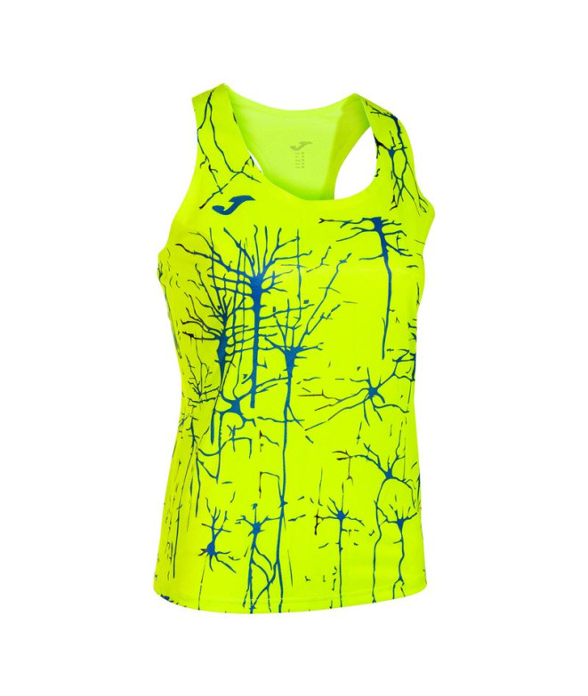 Camiseta Tirantes Joma Elite IX Mujer Amarillo...