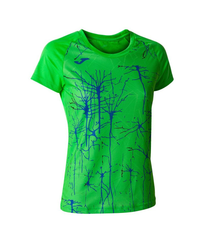 Camiseta Manga Corta Joma Elite IX Mujer Verde...