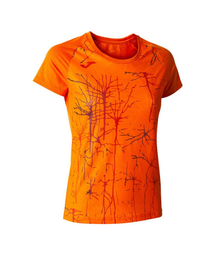 Camiseta Manga Corta Joma Elite IX Mujer Naranja