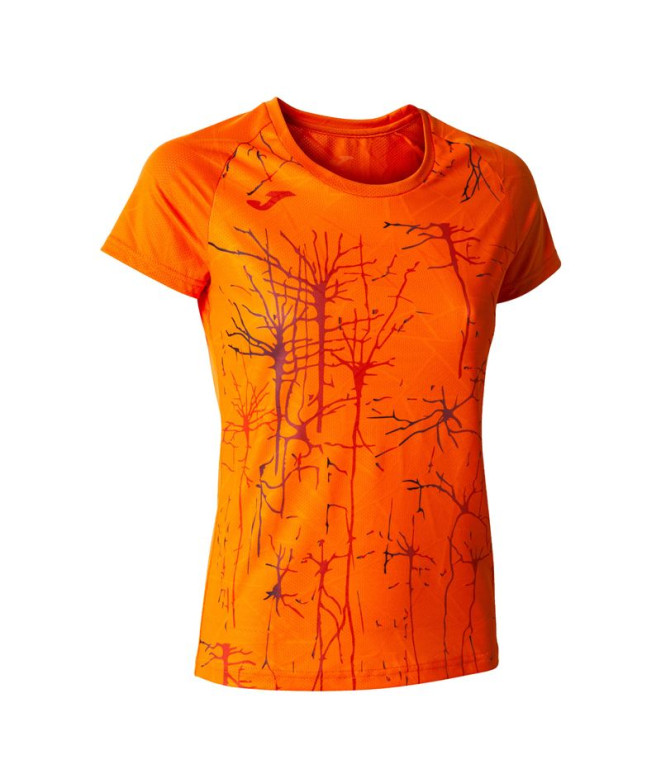 Camiseta Manga Corta Joma Elite IX Mujer Naranja