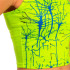 Top Joma Elite IX Mujer Amarillo Flúor