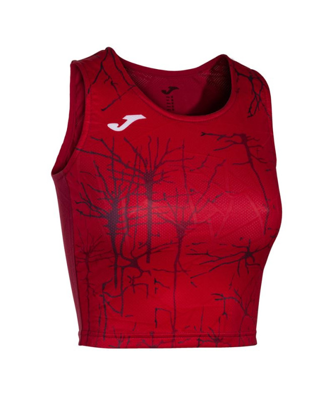 Top Joma Elite IX Mujer Rojo