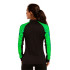 Sudadera Joma Elite IX Mujer Negro Verde Flúor