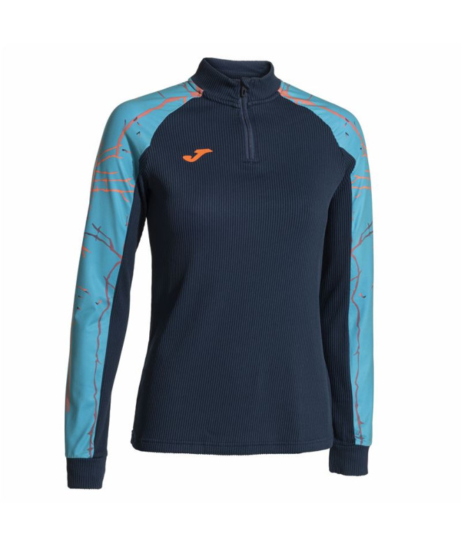 Sudadera Joma Elite IX Mujer Turquesa