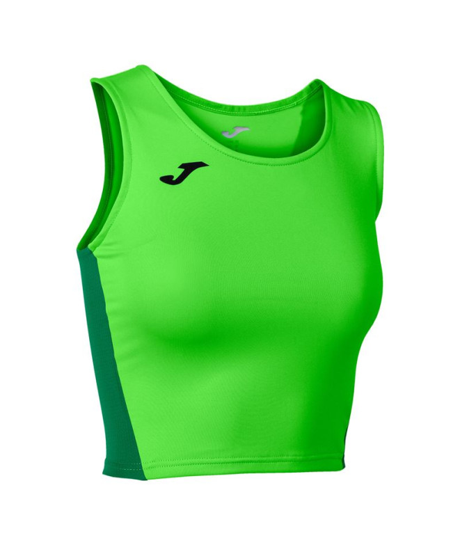 Top Running Joma R-Winner Mujer Verde Flúor
