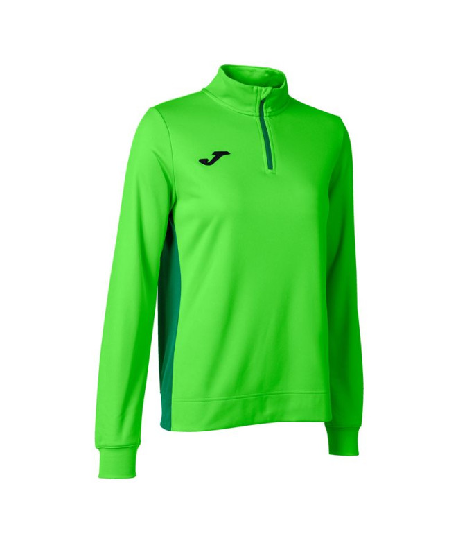 Sudadera Joma Winner II Mujer Verde Flúor