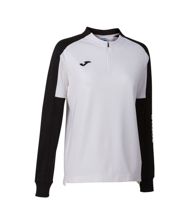 Sudadera Joma Eco Championship Mujer Blanco Negro
