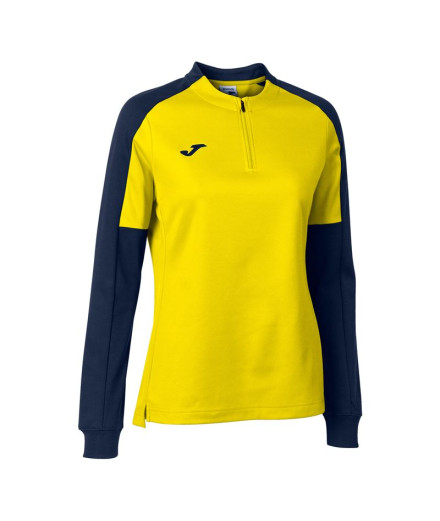 Sudadera Joma Eco Championship Mujer Amarillo Marino
