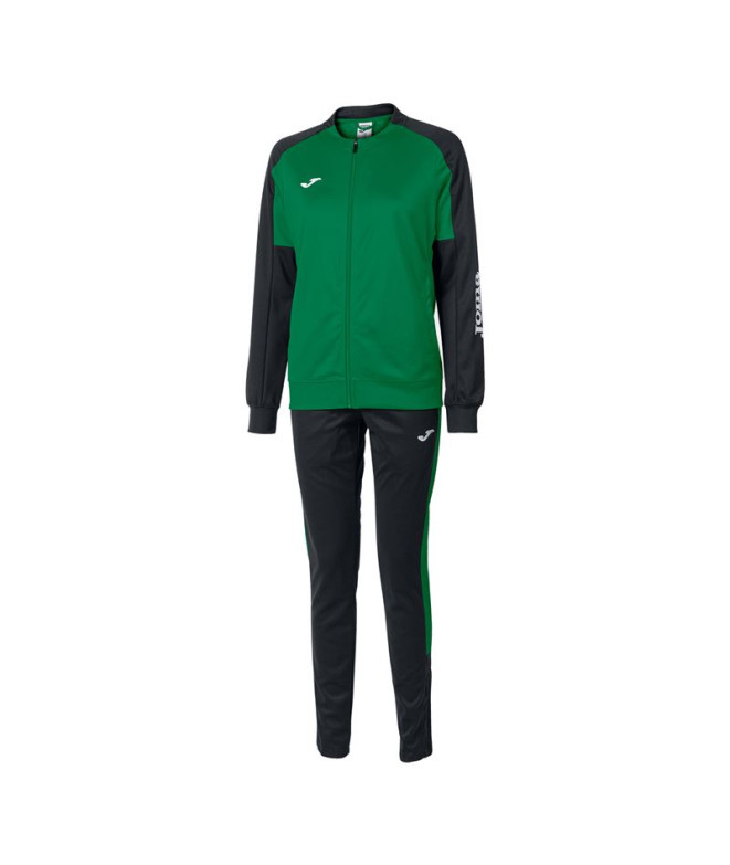 Chándal Joma Eco Championship Mujer Verde Negro