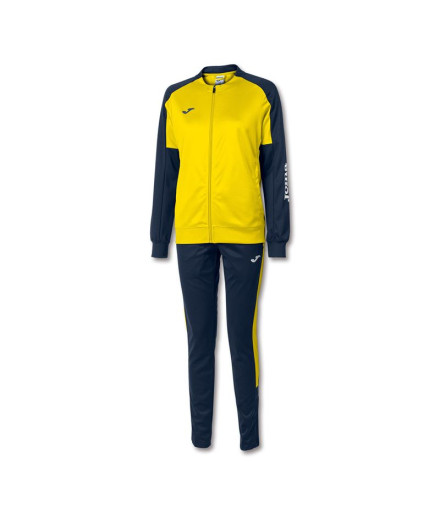 Chándal Joma Eco Championship Mujer Amarillo Marino