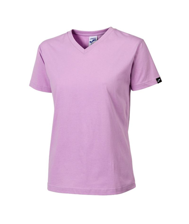 Camiseta Manga Corta Joma Desert Mujer Morado