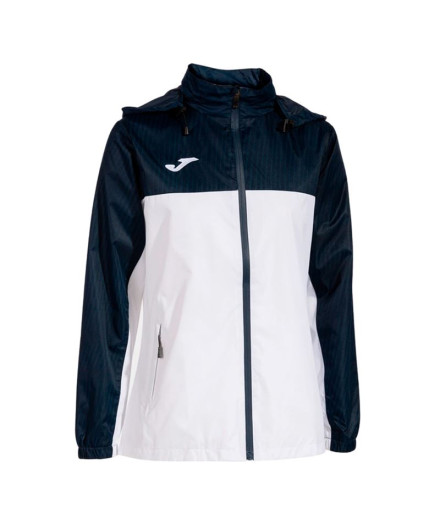 Chubasquero Joma Montreal Mujer Marino/Blanco