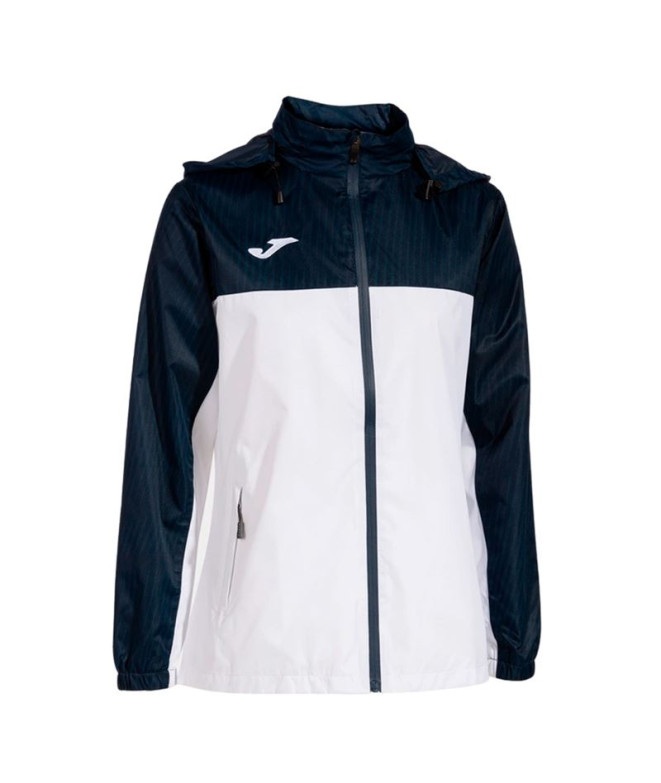 Chubasquero Joma Montreal Mujer Marino/Blanco