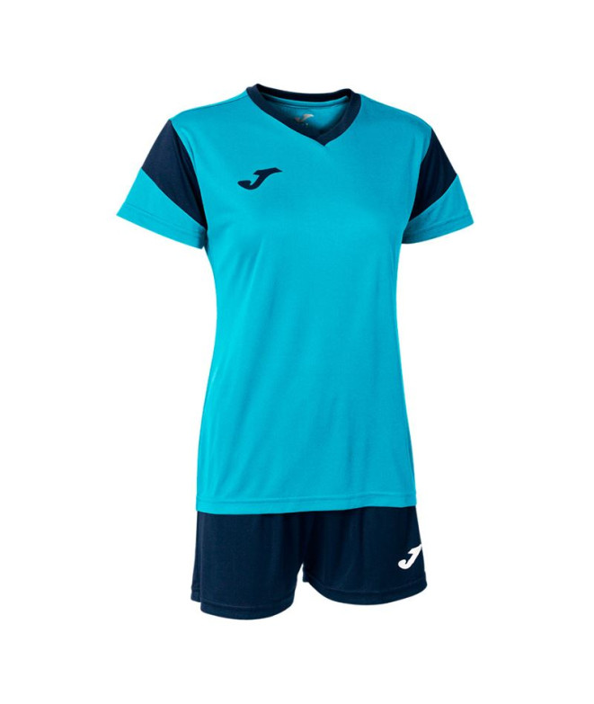 Conjunto de Futbol Joma Phoenix Mujer Turquesa...
