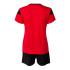 Conjunto de Fútbol Joma Phoenix Mujer Rojo Negro