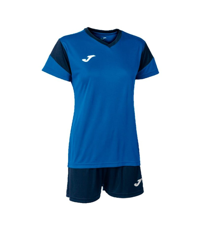 Conjunto de Futbol Joma Phoenix Mujer Royal