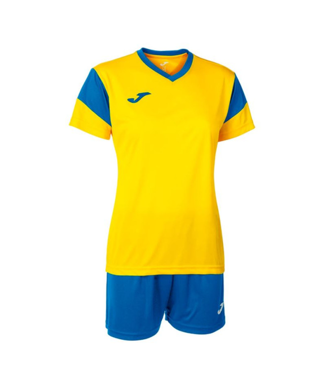 Conjunto de Futbol Joma Phoenix Mujer Amarillo...