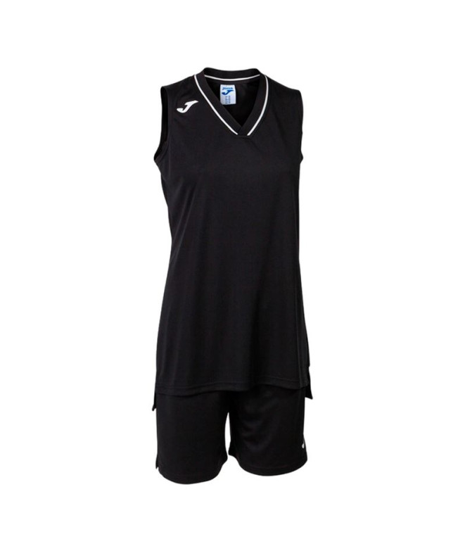 Conjunto de Baloncesto Joma Atlanta Mujer Negro...