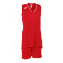 Conjunto de Baloncesto Joma Atlanta Mujer Rojo Blanco