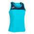Camiseta de Tenis Tirantes Joma Montreal Mujer Turquesa Flúor Marino