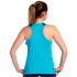 Camiseta de Tenis Tirantes Joma Montreal Mujer Turquesa Flúor Marino