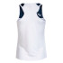 Camiseta de Tenis Joma Tirantes Montreal Mujer Blanco Marino