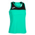 Camiseta de Tenis Joma Tirantes Montreal Mujer Verde Negro