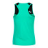 Camiseta de Tenis Joma Tirantes Montreal Mujer Verde Negro