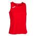 Camiseta de Tenis Joma Tirantes Montreal Mujer Rojo