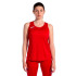 Camiseta de Tenis Joma Tirantes Montreal Mujer Rojo