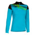 Sudadera de Fútbol Joma Elite X Turquesa Flúor Negro Niña