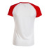 Camiseta de Running Joma Manga Corta Elite X Blanco Rojo Niña