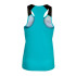 Camiseta de Running Joma Tirantes Elite X Turquesa Flúor Negro Niña