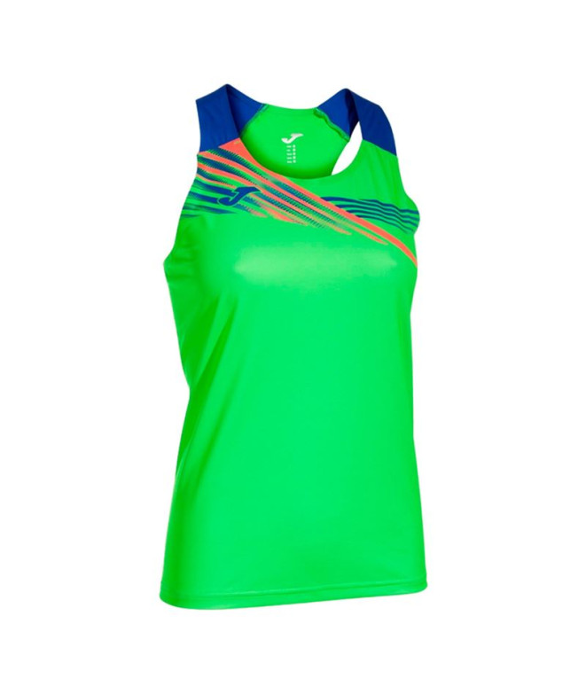Camiseta de Running Joma Tirantes Elite X Verde...