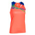 Camiseta de Running Joma Tirantes Elite X Coral Fluor Royal Niña
