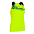 Camiseta de Running Joma Tirantes Elite X Amarillo Fluor Negro Niña