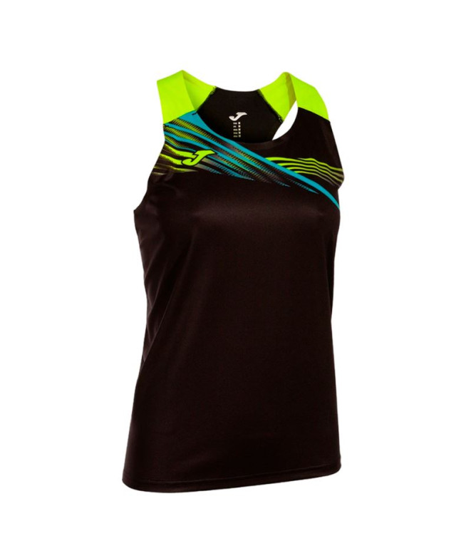 Camiseta de Running Joma Tirantes Elite X Negro...