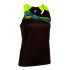 Camiseta de Running Joma Tirantes Elite X Negro Amarillo Fluor Niña