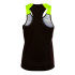 Camiseta de Running Joma Tirantes Elite X Negro Amarillo Fluor Niña