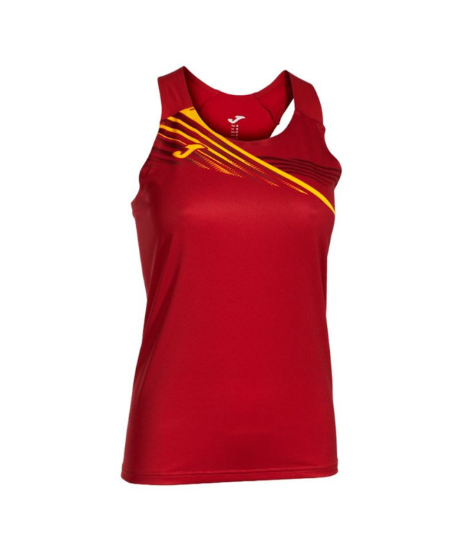 Camiseta de Running Joma Tirantes Elite X Rojo...